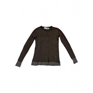 Inhabit 100% Cashmere Crewneck Sweater Size S - Brown/Grey
